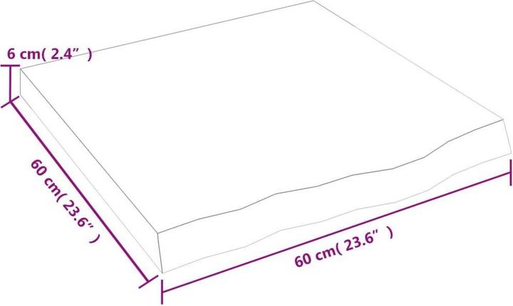 Produktbild VidaXL Emerald (60 x 6 x 60 cm)