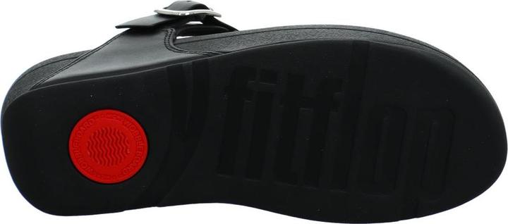 Actual product image Fitflop Lulu Adjustable Leather Toe Post Sandal (36)