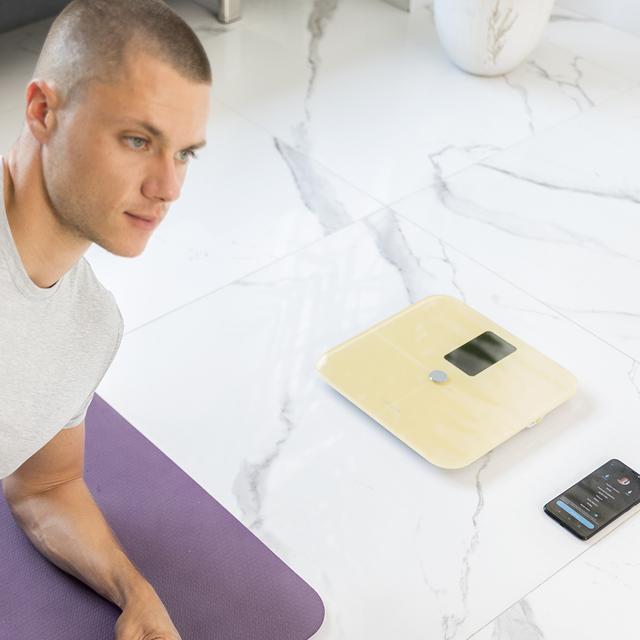 Produktbild Cecotec Personal scale Surface Precision 10400 Smart Healthy Vision Yellow (180 kg)