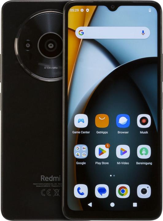 Actual product image Xiaomi Redmi A3 (64 GB, Midnight Black, 6.71", Dual SIM, 8 Mpx, 4G)