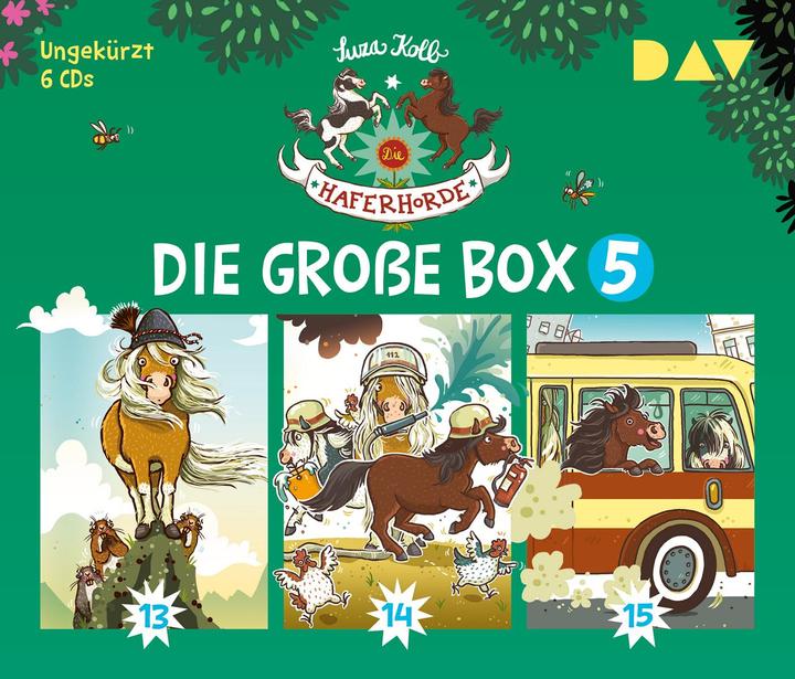 Actual product image D.A.V. The Oat Horde - The Big Box 5 (Part 13-15) (Citizen Lars Dietrich, Nina Dulleck, Sabine Stiepani, Suza Kolb, German)