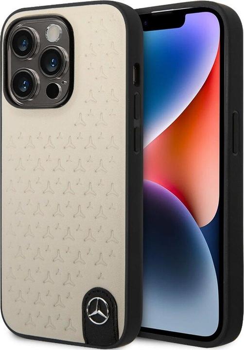 Actual product image Mercedes-Benz Leather Case - iPhone 14 Pro (Apple iPhone 14 Pro)