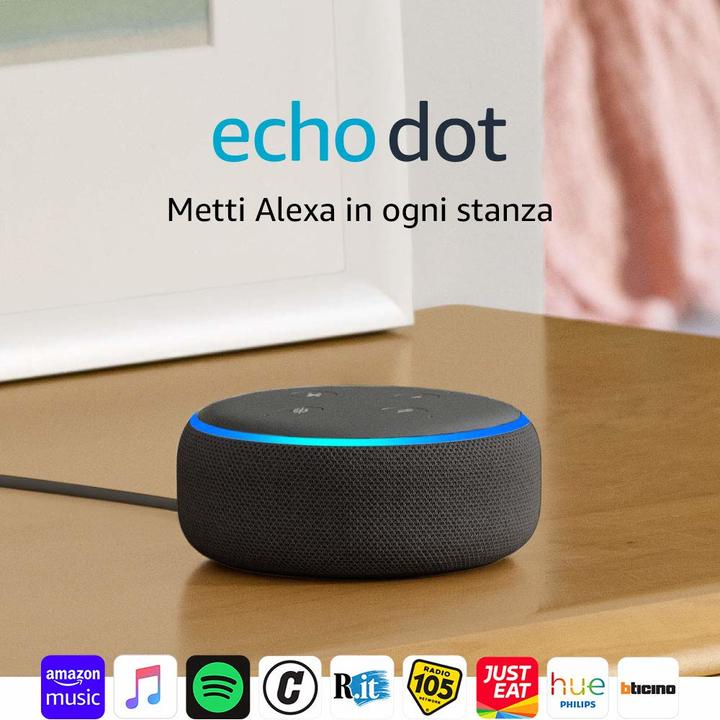 Actual product image Amazon Echo Dot (3rd gene) (Amazon Alexa, IFTTT)