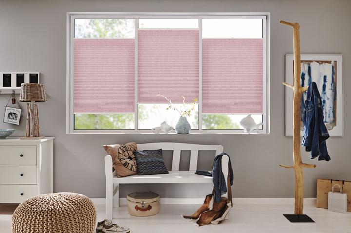 Actual product image Wohnidee Kollektion Pleated blind with 2 operating rails (60 x 130 cm)