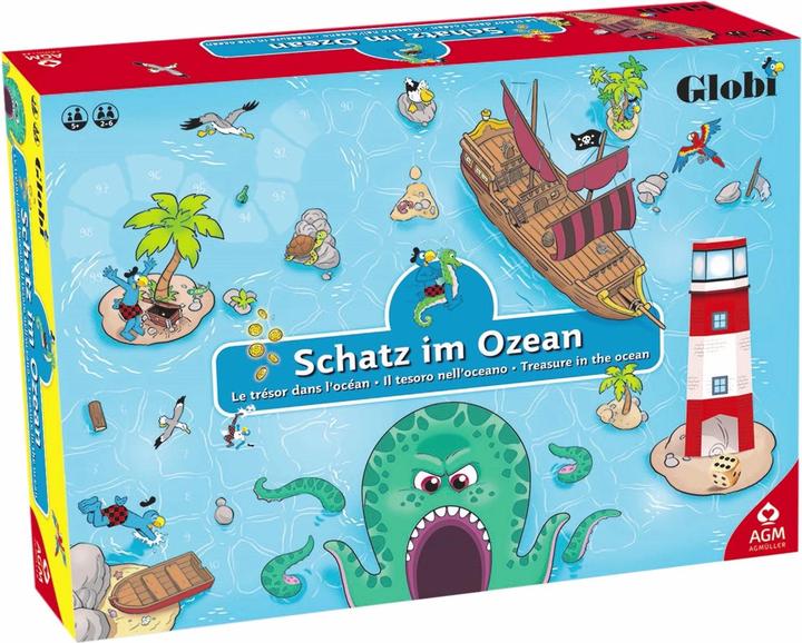 AGM Globi Schatz im Ozean (Englisch, Italienisch, Französisch, Deutsch)