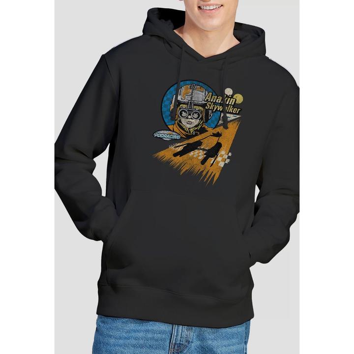Immagine prodotto Star Wars Mos Espa Felpa con Cappuccio Anakin Skywalker Uomo (L)