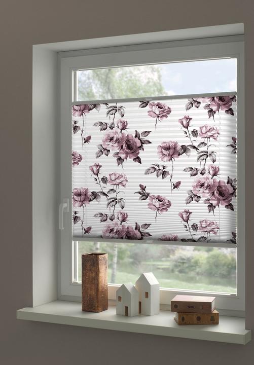 Actual product image Wohnidee Kollektion Pleated blind with 2 operating rails (60 x 130 cm)