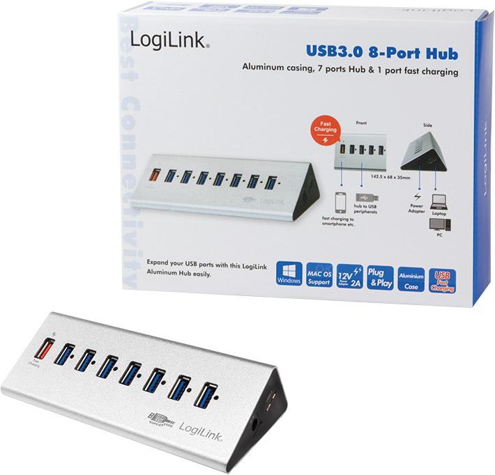 Produktbild LogiLink UA0228 (Micro USB, 7 Ports)