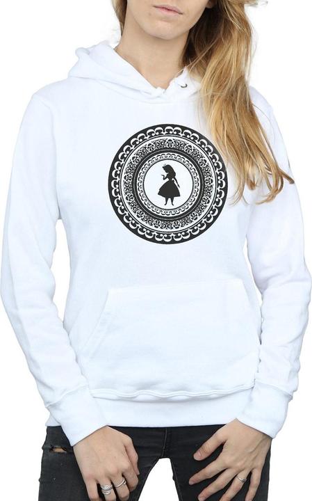 Immagine prodotto Disney Alice In Wonderland Circle Felpa con Cappuccio Donna (M)