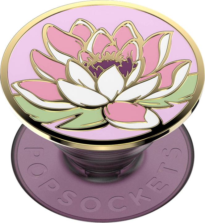 Actual product image PopSockets PopGrip Enamel Water Lily