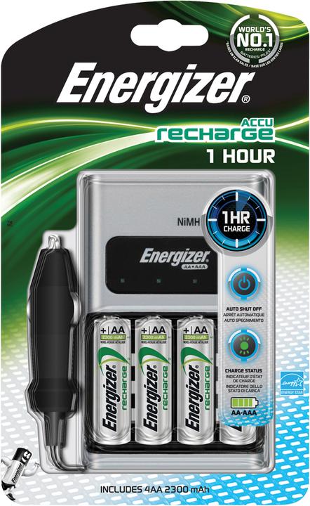 Produktbild Energizer Batterieladegerät (1 Stk., AAA, AA, 2300 mAh, Ladegerät inkl. Akku)