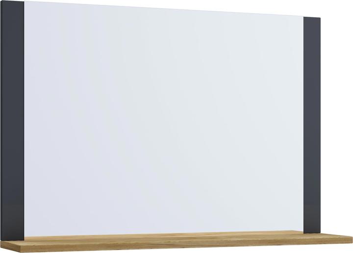 Actual product image VCM Bathroom mirror wall mirror with lendas shelf (60 x 17 cm)