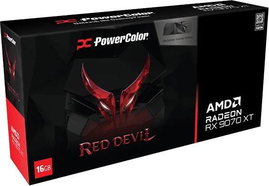 Productafbeelding Powercolor RX 9070XT Red Devil Special Edition OC (16 GB)