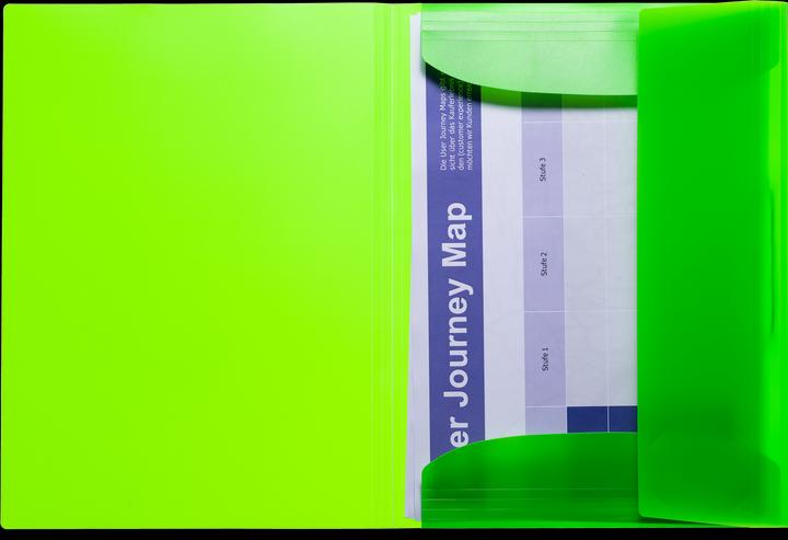 Produktbild HERMA Sammelmappe A3 Neon Transluzent (A3, 1 x)