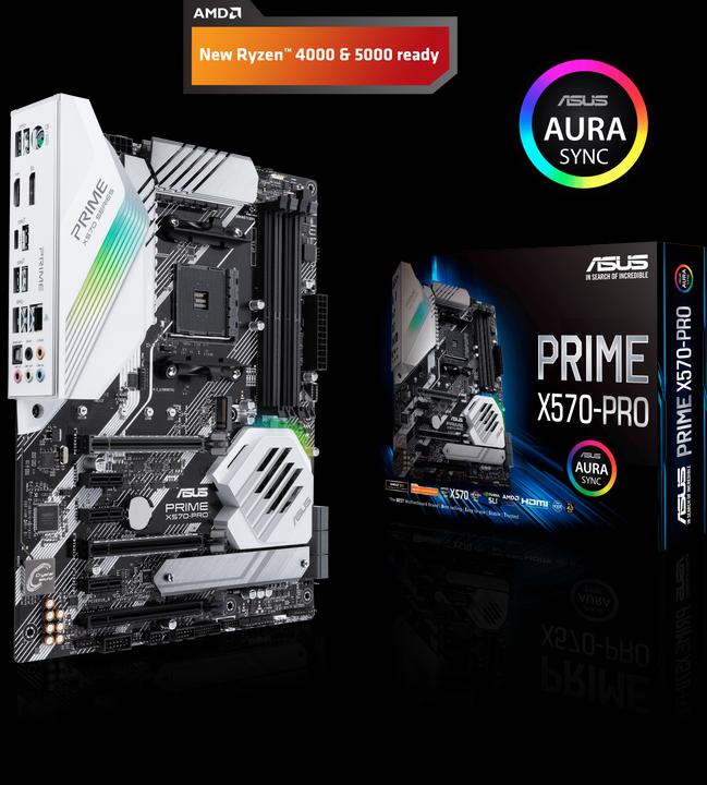 Actual product image ASUS Prime X570-PRO (AM4, AMD X570, ATX)