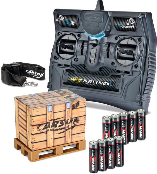 Produktbild Carson RC Funktionsmodell 1:14 Gabelstap.Linde 2.4G 100%RTR orange (RTR Ready-to-Run)