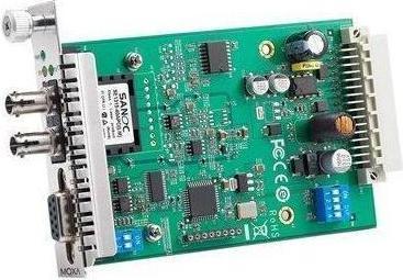 Immagine prodotto Moxa TCF-142-S-ST-RM - Convertitore modulo slide-in da RS-232422485 a fibra monomodale, connettore ST