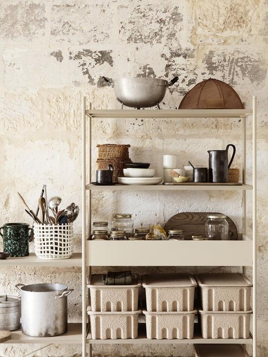 Image du produit Ferm Living Panier en céramique (1 x, Ø 23.5 x 21 cm)
