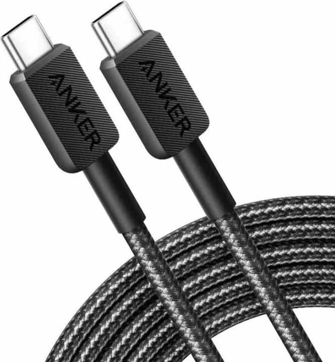 Actual product image Anker Cable 322 USB-C do USB-C 0.9m czarny (0.90 m, USB 3.2 Gen 2)