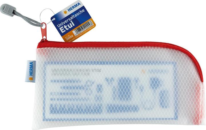 Actual product image HERMA Zipped pouch case