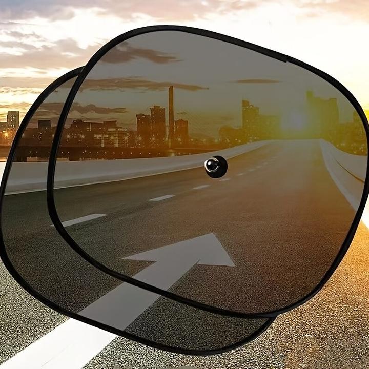 Produktbild ASMI 2 Stück Universelle Auto-Sonnenschutz Schwarz