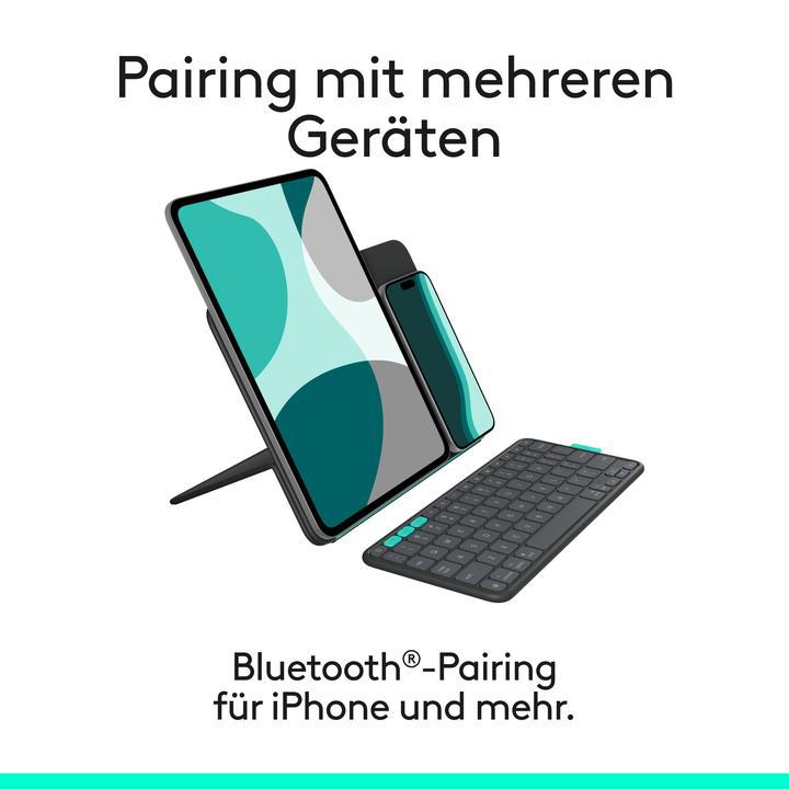 Produktbild Logitech Flip Folio (DE, iPad Air 11 2025, iPad Air 2022 (5. Gen), iPad Pro 11 2024 (M4))