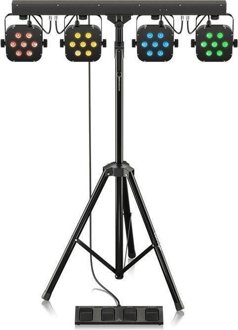 Behringer STAGE TRI LED BUNDLE ST1 Zestaw 4xLEDPAR z kontrolerem + statyw
