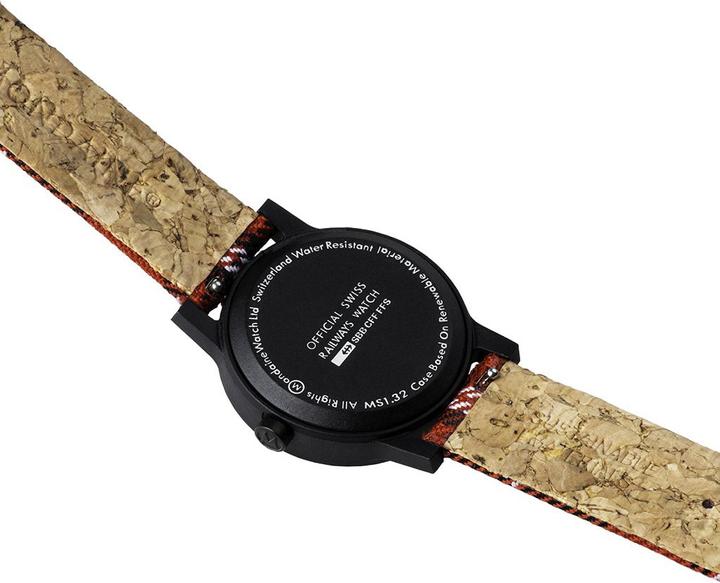 Immagine prodotto Mondaine essenza nera (Orologio da polso analogico, 32 mm)