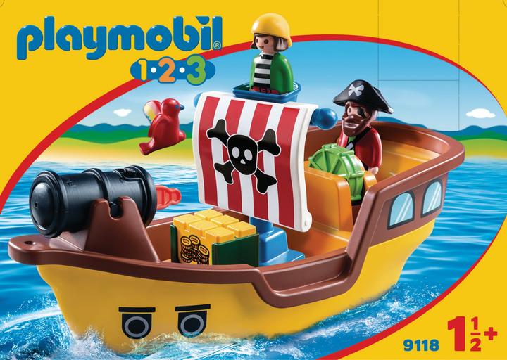 Actual product image Playmobil Pirate ship (9118)