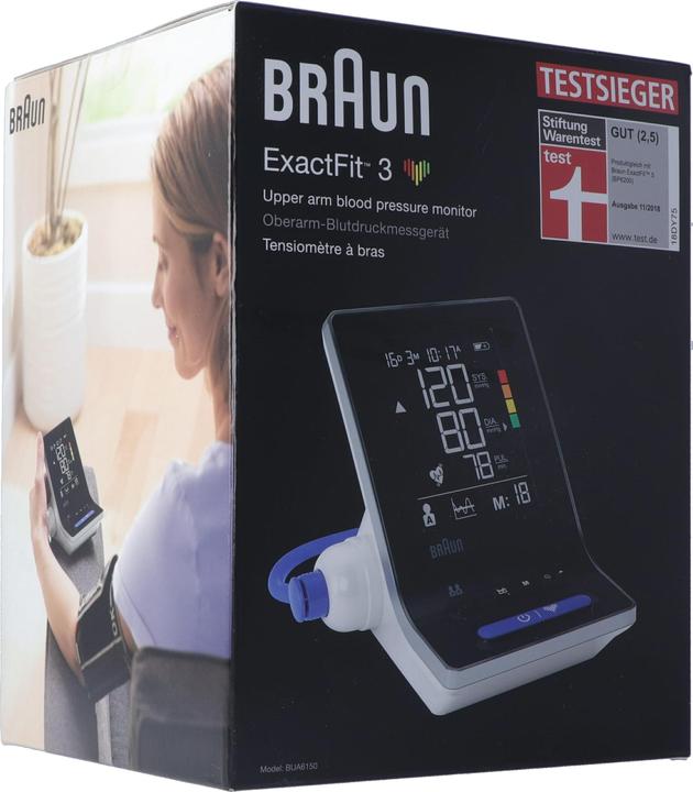 Produktbild Braun ExactFit 3 (Blutdruckmessgerät Oberarm)