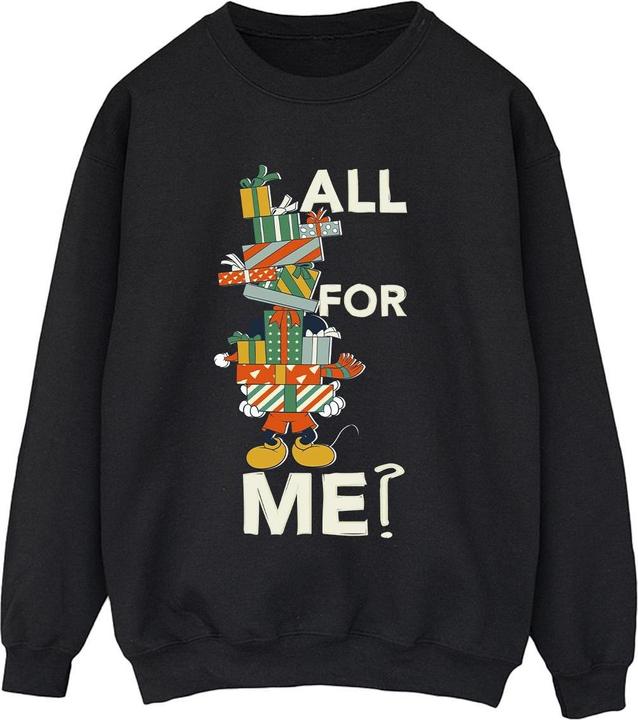 Disney Mickey Mouse Presents All For Me Sweatshirt (4XL)