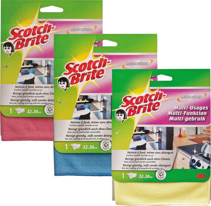 Produktbild Scotch-Brite Mikrofaser All-in-One-Tuch (1 Stk.)