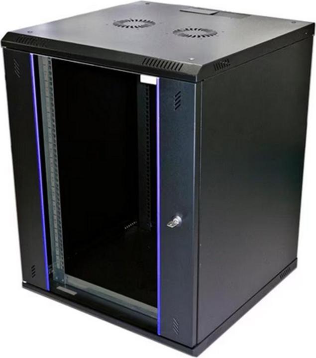 Actual product image Wirewin Wall cabinet 600X450X12U Pro 2nd Gen 19 / 12U / Black (12 RU, 19 inch rack)