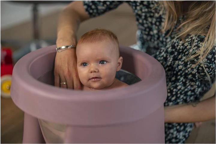 Actual product image Softtub Baby Bath Bucket Light Blue