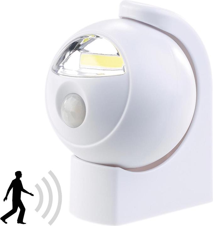 Produktbild Lunartec Ultrahelle COB-LED-Lampe mit PIR-Sensor (120 lm)