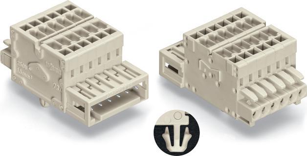 Image du produit Wago Connecteur combiné à 2 fils