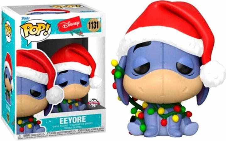 Actual product image Funko POP! Disney Holiday 2021 Eeyore w/ Lights (1131) EXM