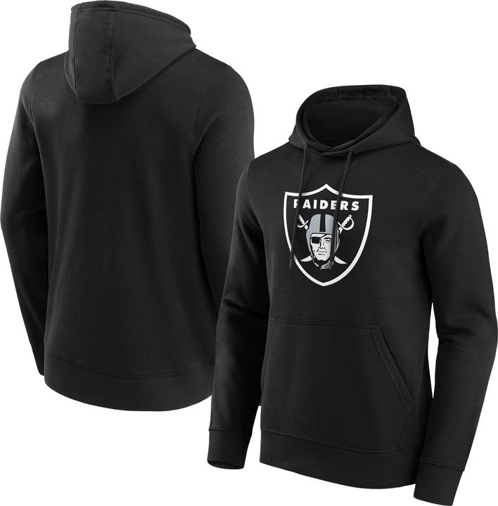 Produktbild Fanatics Las Vegas Raiders Mid Essentials Crest Kapuzenpullover Herren (S)