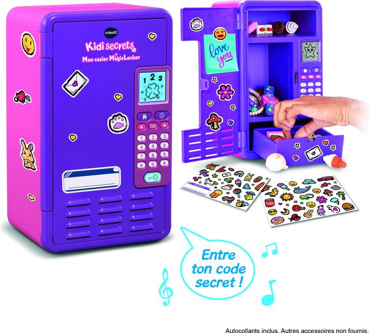Image du produit VTech KidiSecrets Mon casier MagicLocker (Français)