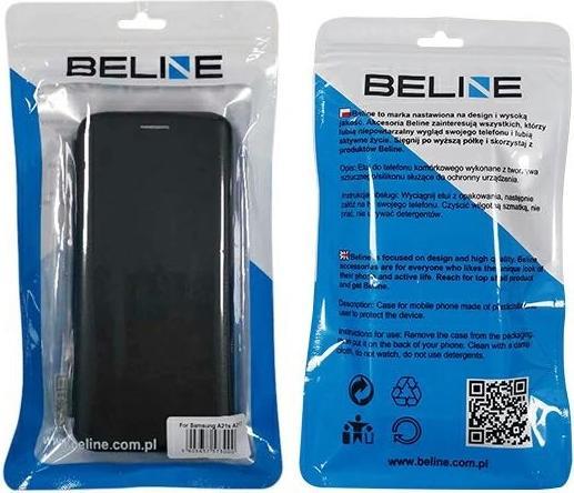 Actual product image Beline Case Book Magnetic Samsung A21s A217 czarny/black (Samsung Galaxy A21s)