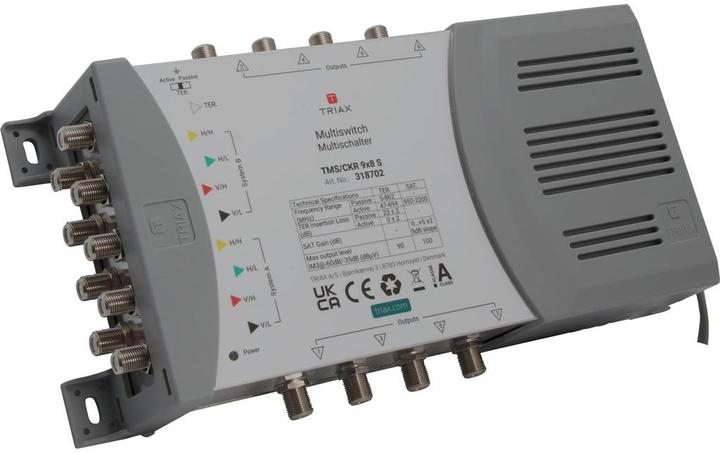 Produktbild Triax TMS/CKR 9x8S DiSEqC-Multischalter 9/8 (Multischalter)