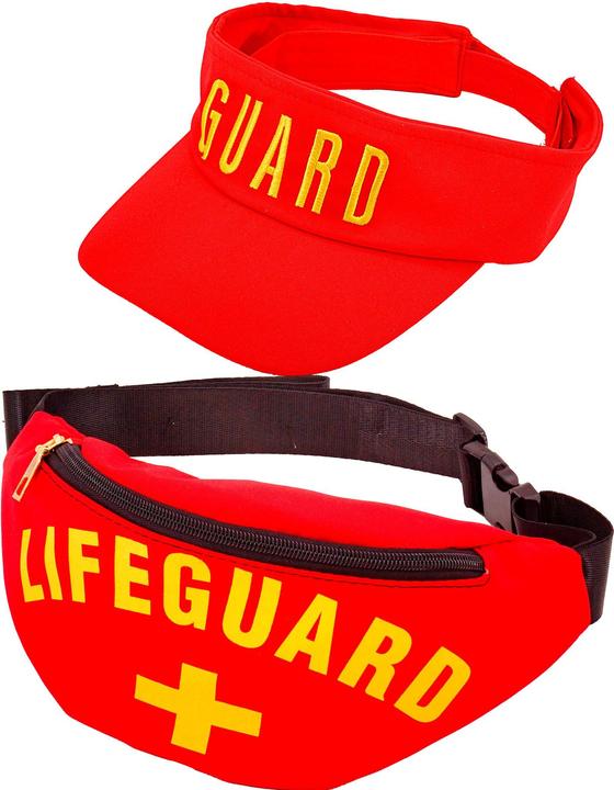 Produktbild Widmann Rettungsschwimmer Set Schirmmütze und Gürteltasche Lifeguard