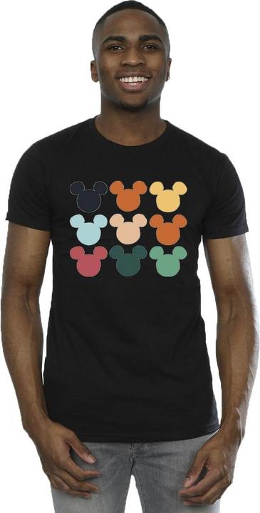 Produktbild Disney Mickey Mouse Heads Square TShirt (4XL)
