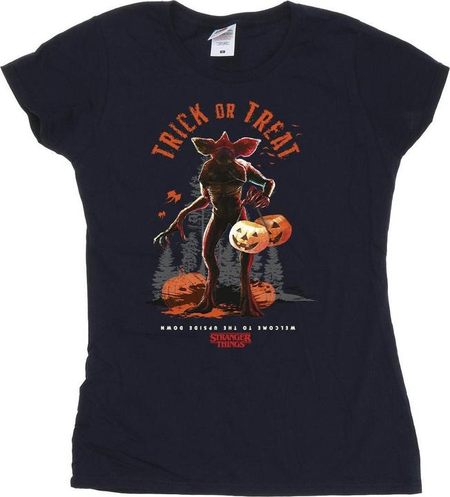 Netflix Stranger Things Trick Or Treat Demagorgon TShirt (XL)