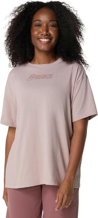 Actual product image ASICS Performance Logo T-Shirt Damen Fawn (XL)