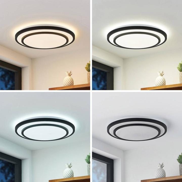 Actual product image Lindby Essina LED ceiling light, CCT, dimmable (4800 lm)