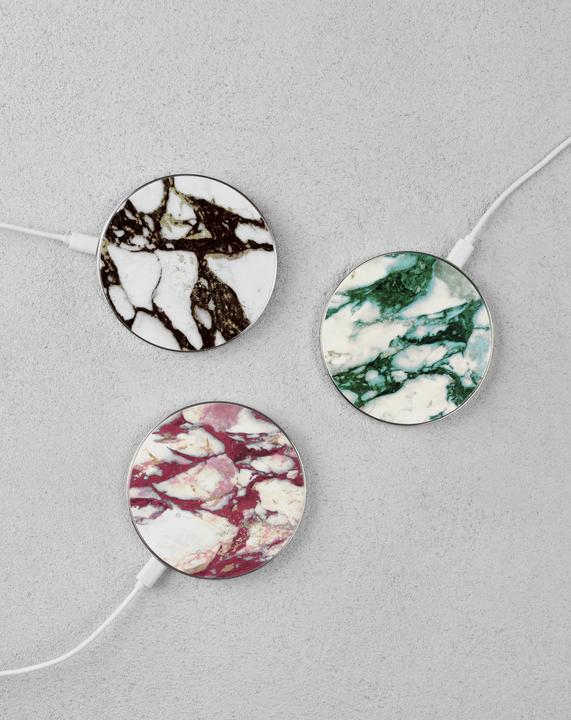 Produktbild iDeal Of Sweden iDeal Fashion QI Wireless Charger - Calacatta Emerald Marble (10 W)