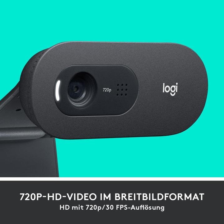 Immagine prodotto Logitech Webcam C505 HD 1280 x 720 (0.90 Mpx)