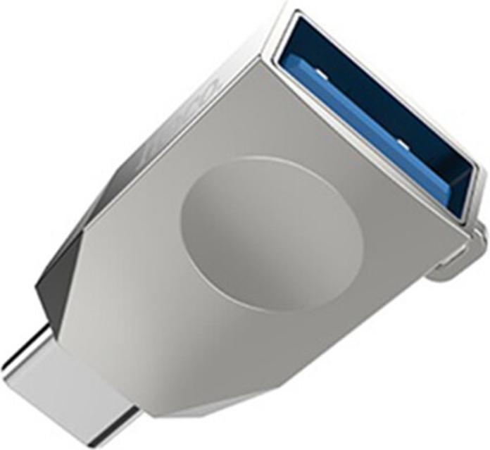 Produktbild Hoco - OTG Adapter (UA9) - USB Type-C to USB-A, Plug & Play - Silver (USB Typ C, USB-A)