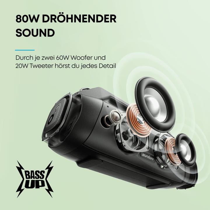 Productafbeelding soundcore Motion Boom Plus (20 h, Oplaadbare batterij)